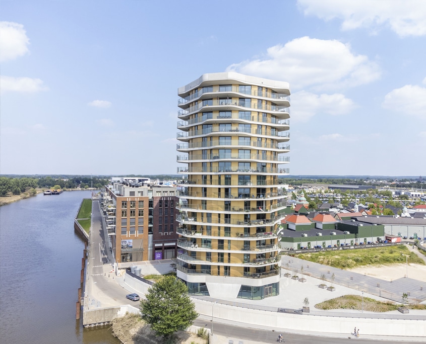 Luftbarriere for højhus